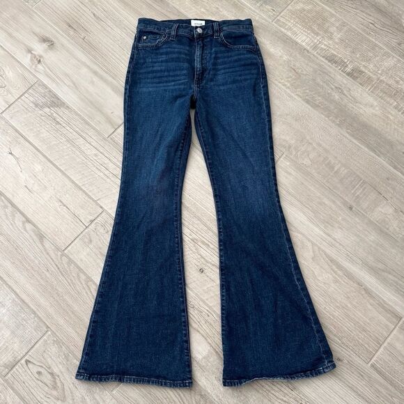 HUDSON Jeans Heidi Sakura High-Rise Flare Jean Size 27 - Picture 2 of 10